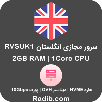 سرور مجازی انگلستان RVSUK1